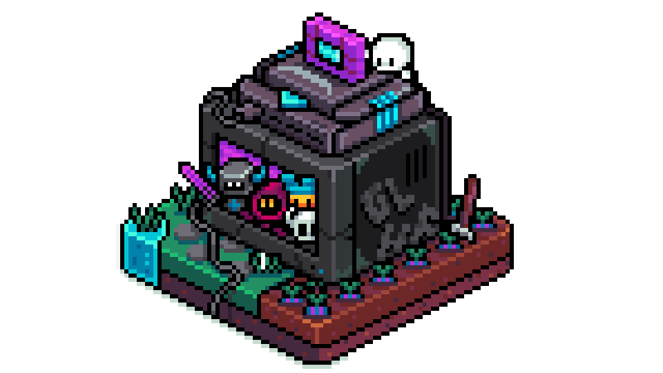 Gigaverse pixel world